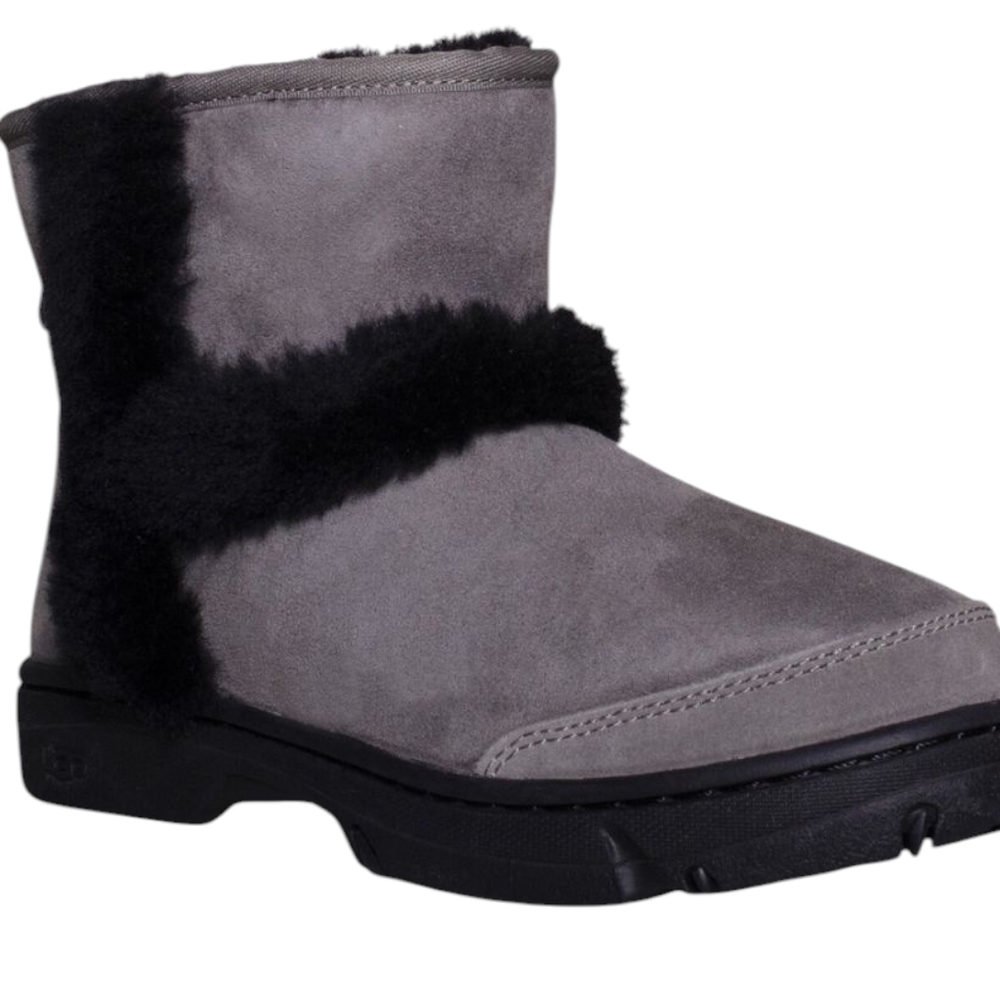 UGG Gray and Black Winter Boots